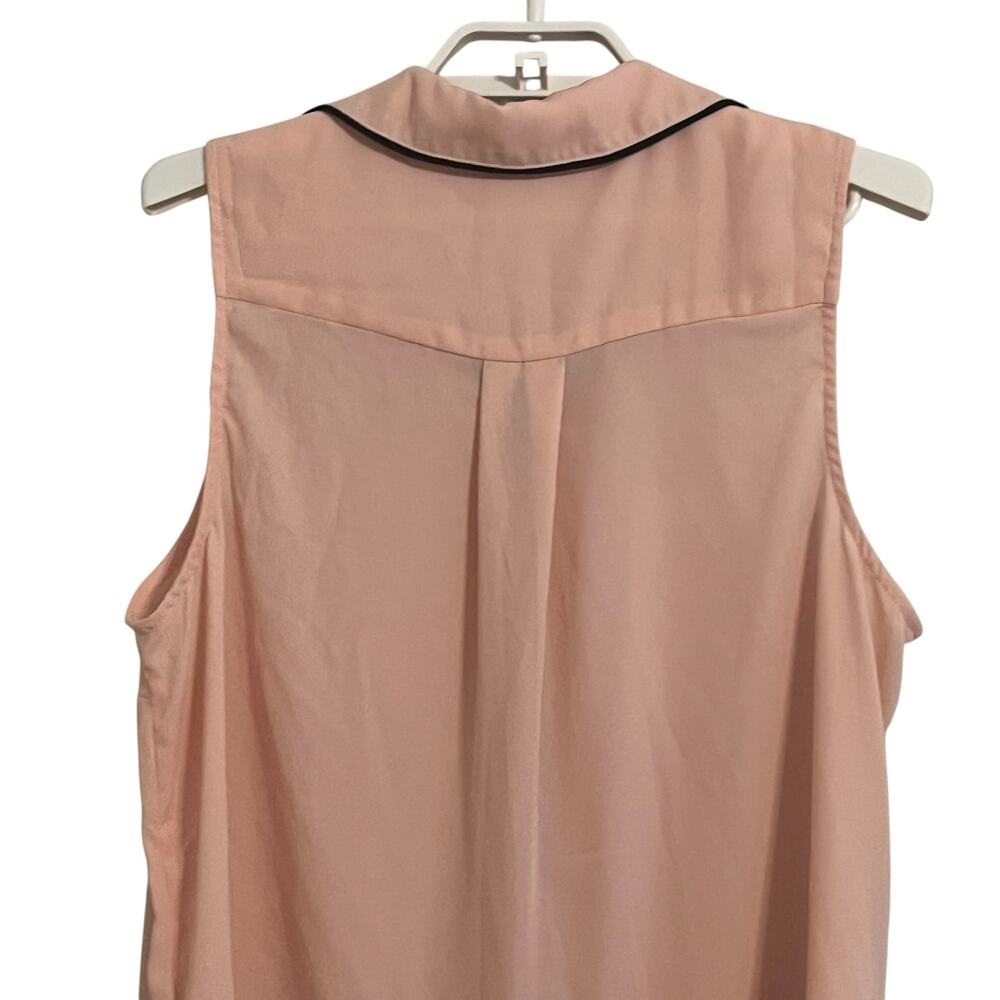Torrid Button Down Tank Piped Blouse - image 5